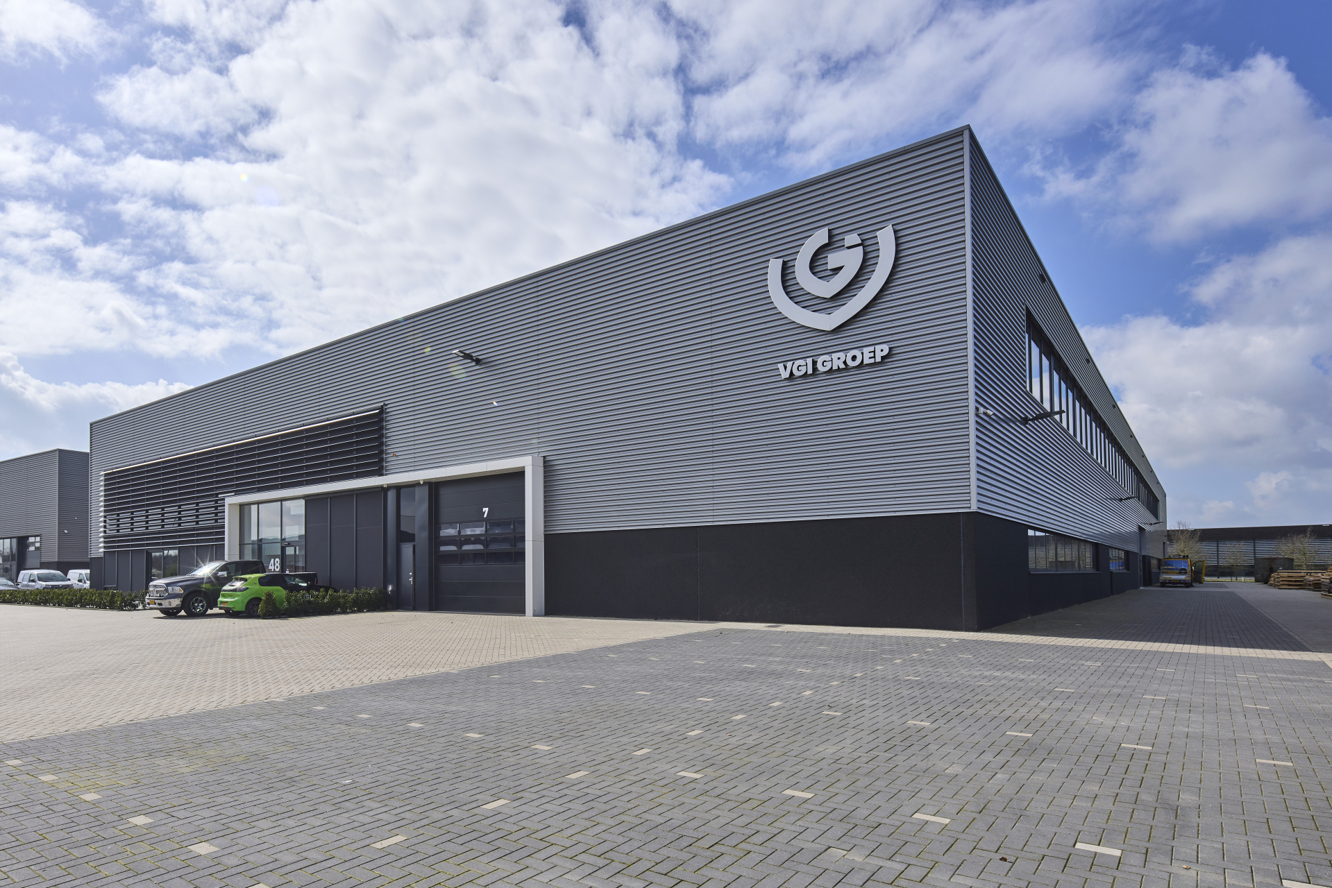 Uitbreiding bedrijfspand voor VGI Groep